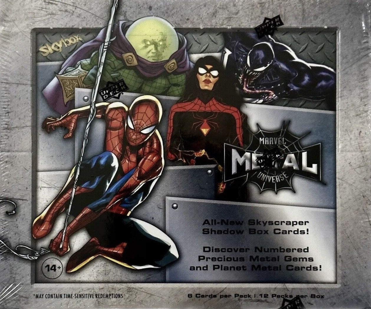 2021-2022 Upper Deck Marvel Metal Universe Spider-Man Complete Set 1-200