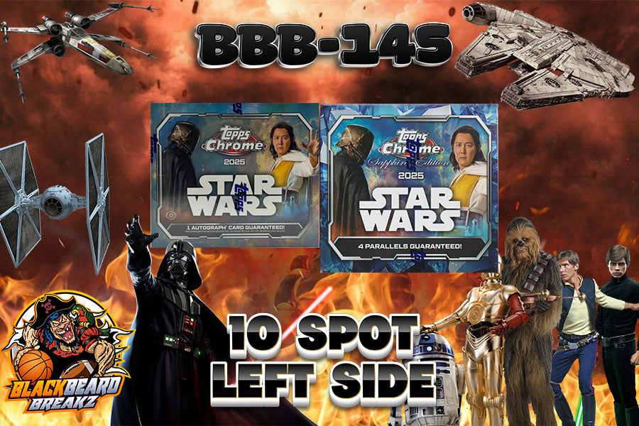 BBB 145 STAR WARS SAPPHIRE - 10 SPOT LEFT SIDE