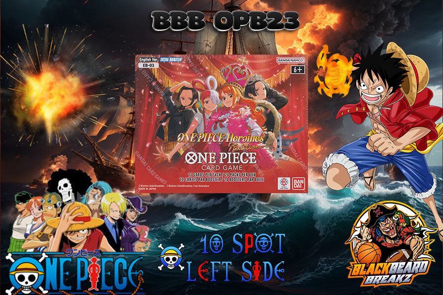 BBB OPB23 - ONE PIECE EB-03 BOOSTER BOX (#3) -- 10 SPOTS
