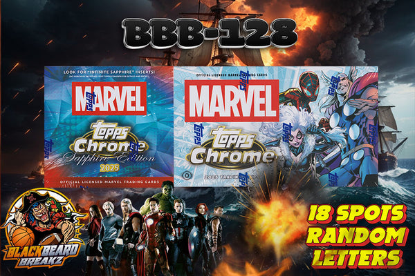 BBB 128 2025 SAPPHIRE CHROME MARVEL BREAK