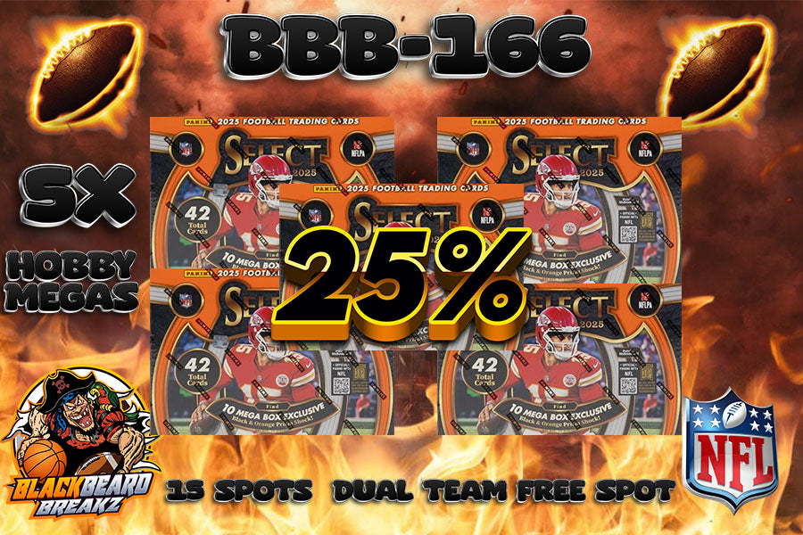 25% FILLER FOR BREAK BBB 166 NFL