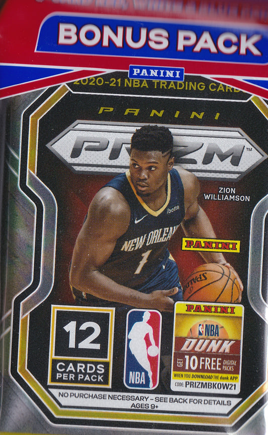 2020-21 PRIZM BASKETBALL BONUS PACK