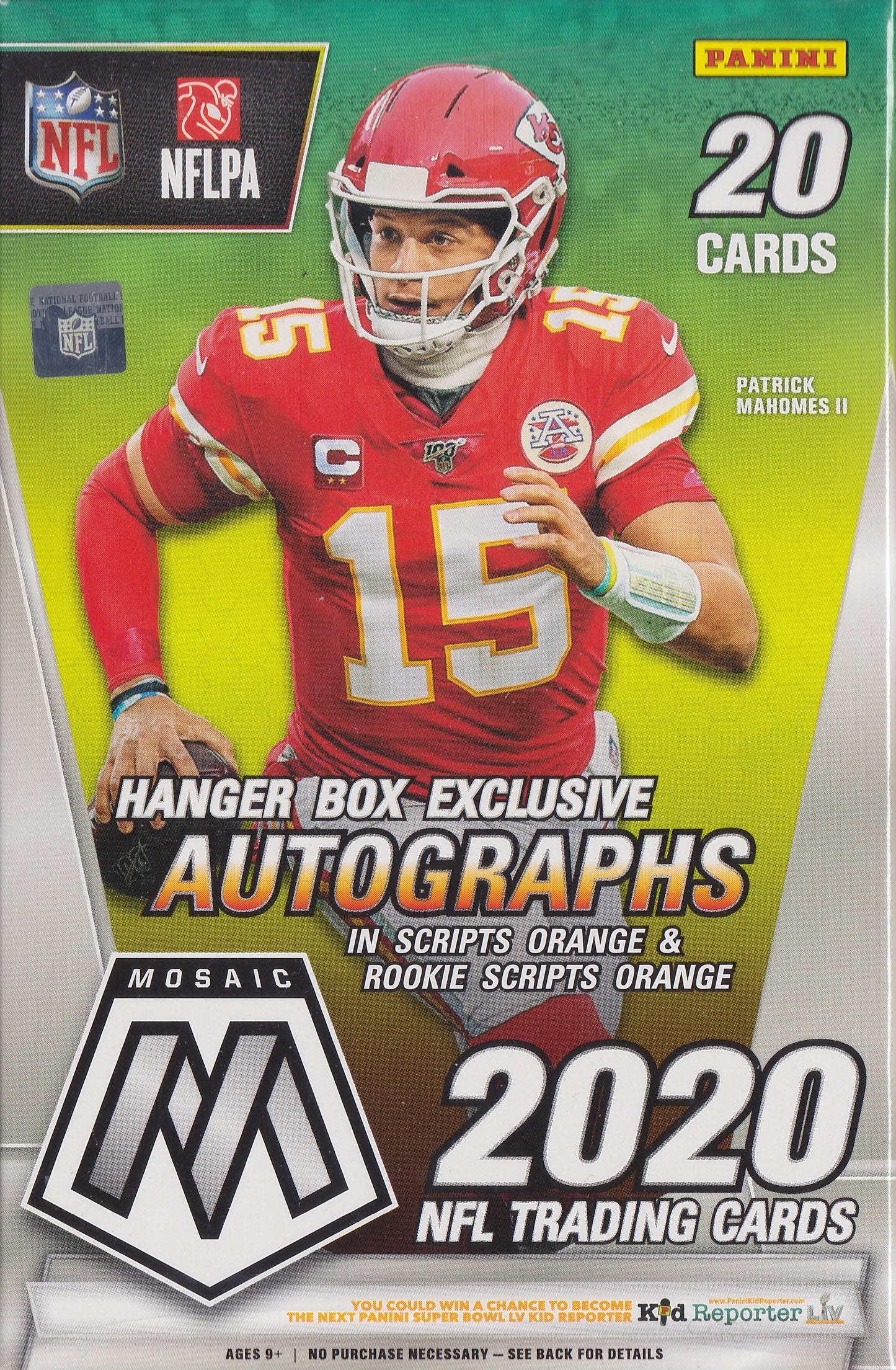 2020 MOSAIC FOOTBALL HANGER BOX
