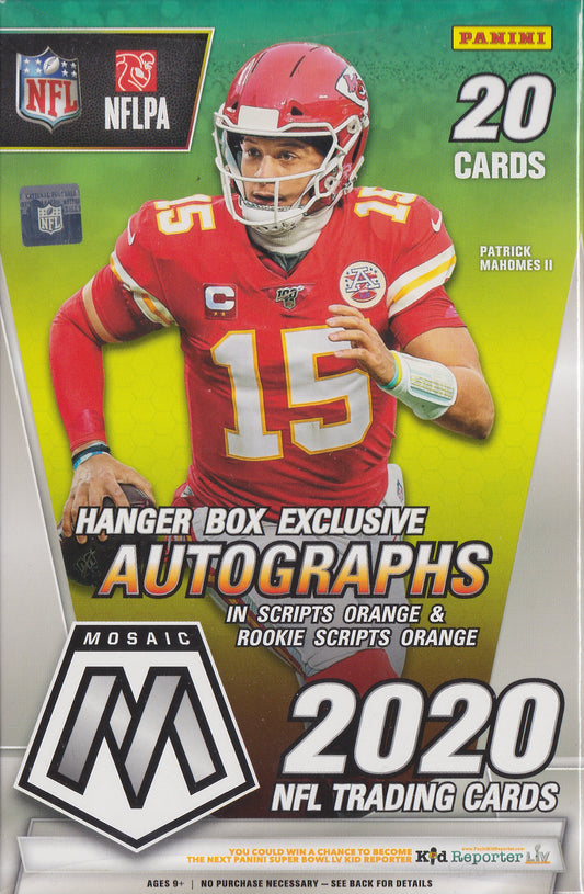 2020 MOSAIC FOOTBALL HANGER BOX
