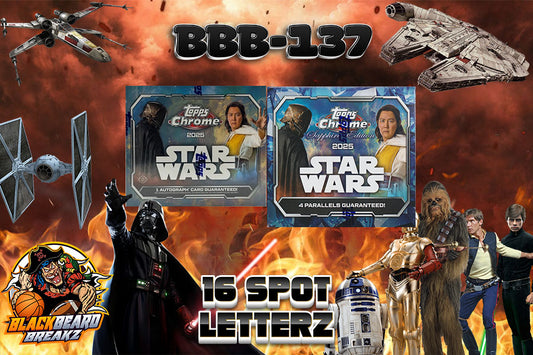BBB 137 STAR WARS SAPPHIRE - 16 SPOT LETTER BREAK