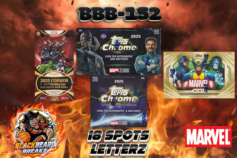 25% FILLER FOR BREAK BBB 152 MARVEL