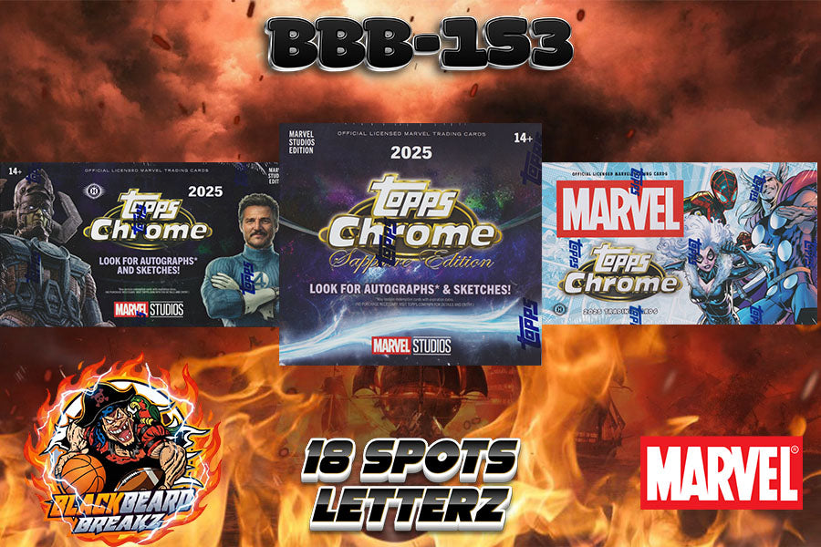 BBB 153 MARVEL MIXER - 18 SPOT LETTER BREAK