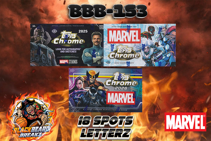 BBB 153 MARVEL MIXER - 18 SPOT LETTER BREAK
