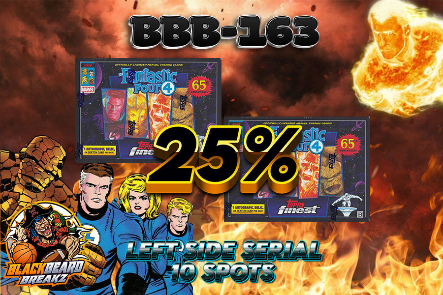 25% FILLER FOR BREAK BBB 163 FANTASTIC FOUR
