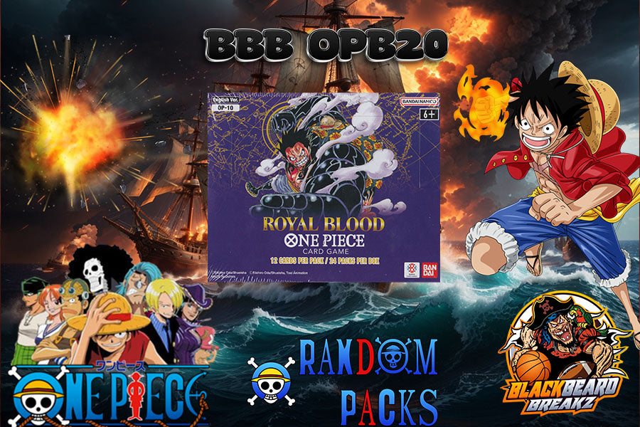 BBB OPB20 - ONE PIECE OP-10 BOOSTER BOX (#2) -- RANDOM PACKS
