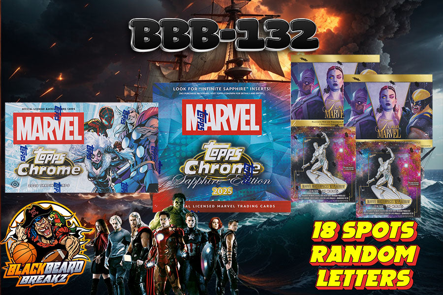 BBB 132 2025 SAPPHIRE CHROME MARVEL BREAK
