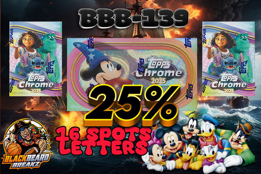 25% FILLER FOR BREAK 139 DISNEY