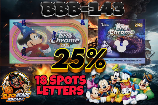 25% FILLER FOR BREAK 143 DISNEY