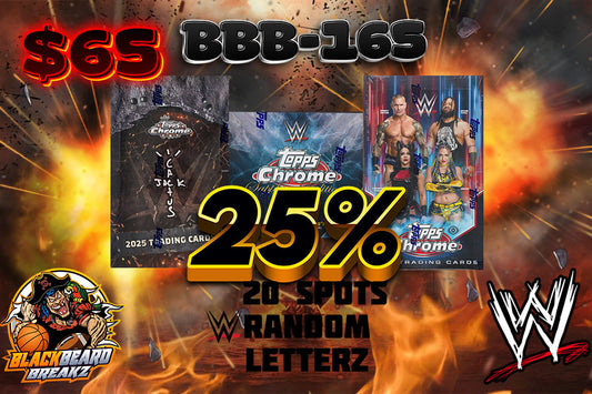 25% FILLER FOR BREAK 165 WWE