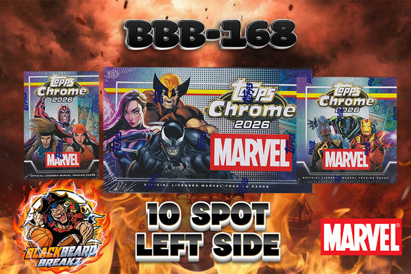 BBB 168 MARVEL 2026 - 10 SPOT LEFT SIDE