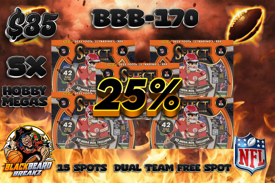25% FILLER FOR BREAK BBB 170 NFL