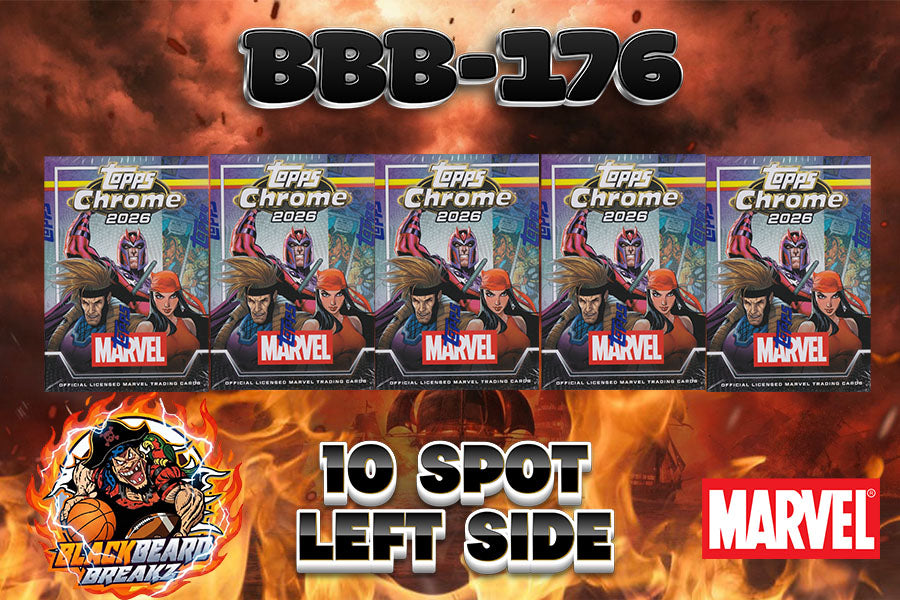 BBB 176 MARVEL 2026 - 10 SPOT LEFT SIDE