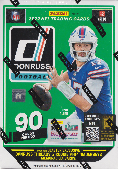 2022 DONRUSS NFL BLASTER BOX