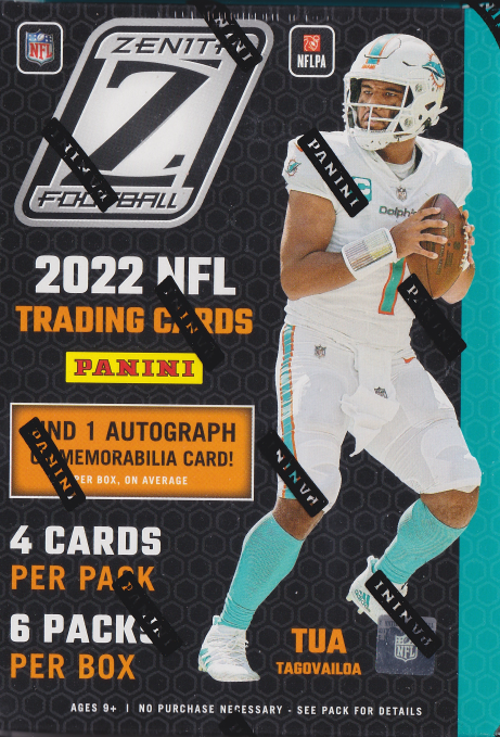 2022 ZENITH NFL BLASTER BOX