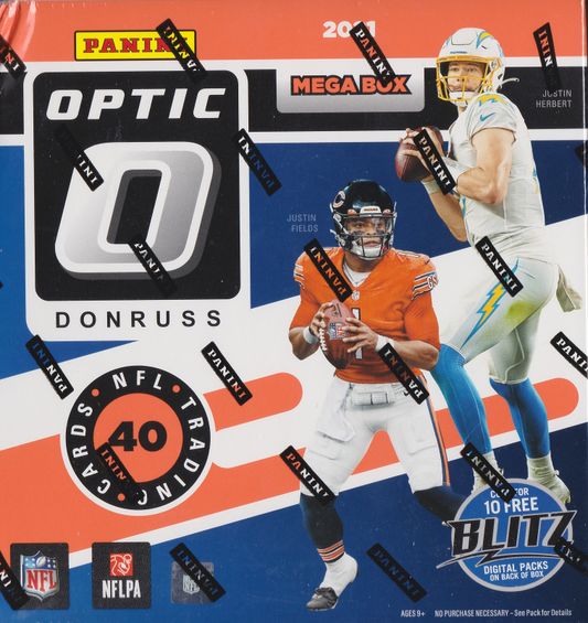 2021 OPTIC NFL MEGA BOX (BLUE INSERTS)
